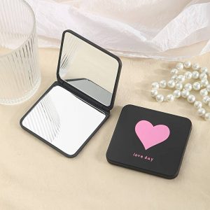 Miroir de Maquillage Double Face Chic et Portable